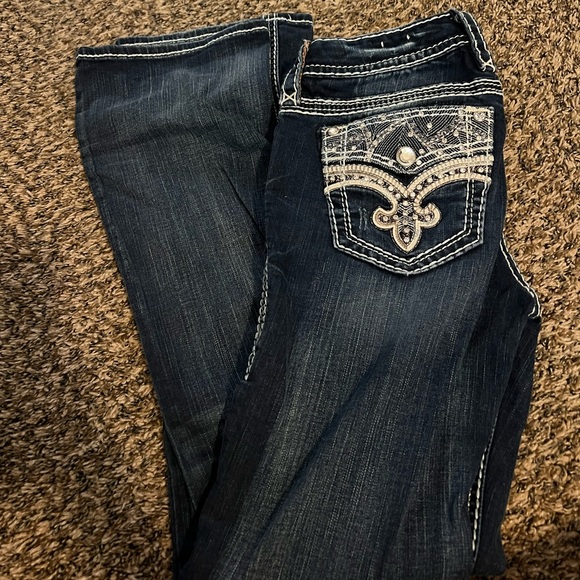 Womens Rock Revival Jeans. 28R Oliana style. Bootcut NWOT - Picture 2 of 2
